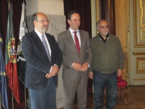 Luis Gardete Correia, Fernando Medina e Vítor Costa